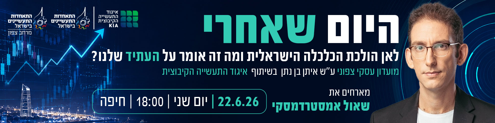 מועדון עסקי מארח את שאול אמסטרדמסקי 22.6.25